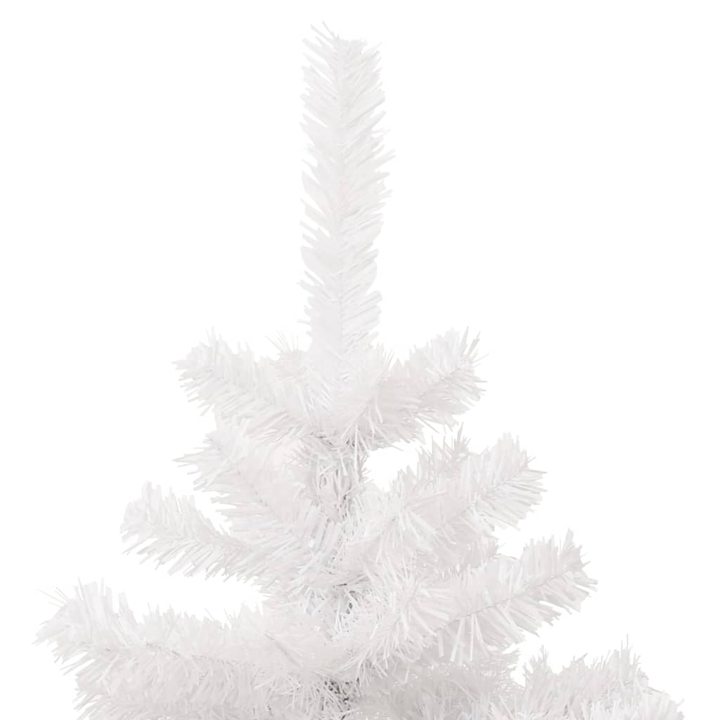 Arbre de Noël hélicoïdal pré-éclairé et support blanc 150cm PVC - XIOS