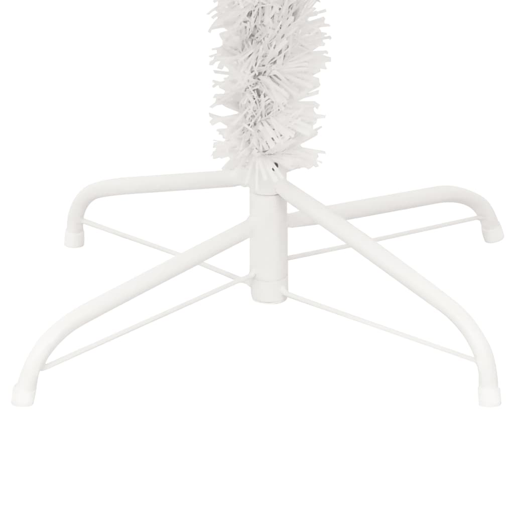 Arbre de Noël hélicoïdal pré-éclairé et support blanc 150cm PVC - XIOS