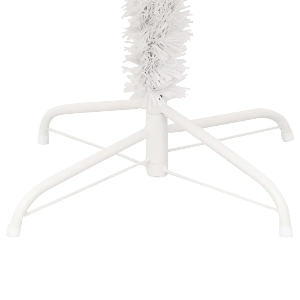 Arbre de Noël hélicoïdal pré-éclairé et support blanc 180cm PVC - XIOS