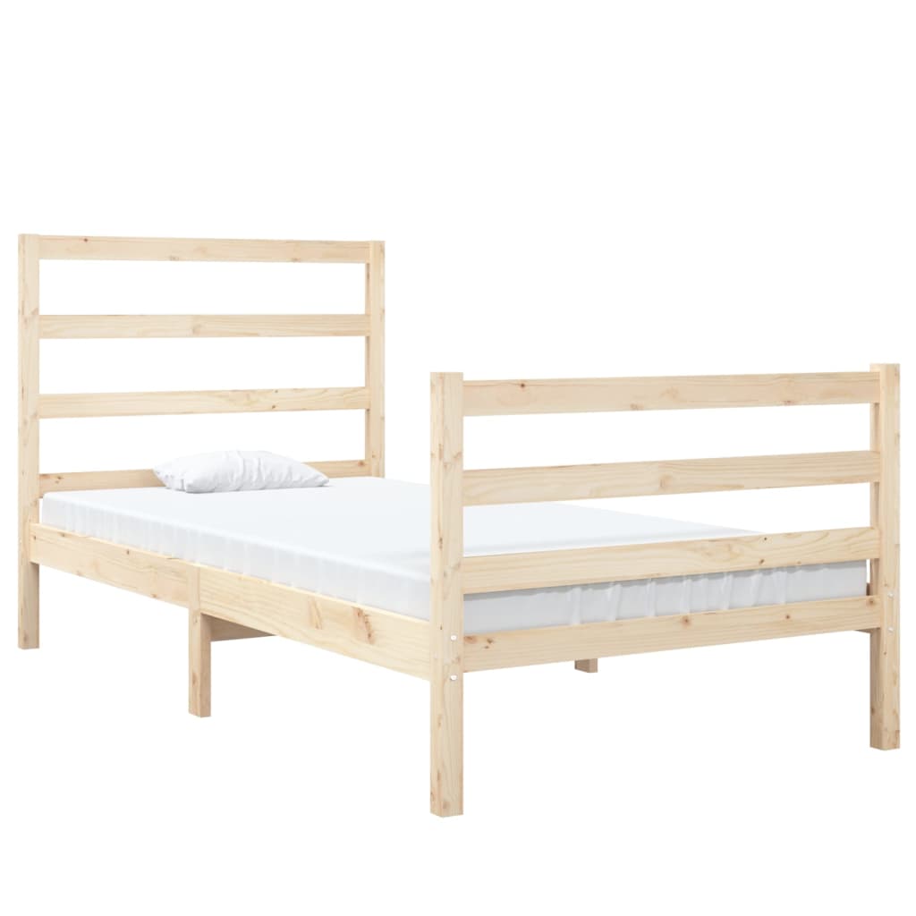 Cadre de lit sans matelas bois massif - XIOS