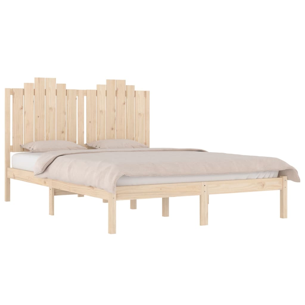 Cadre de lit sans matelas bois massif - XIOS