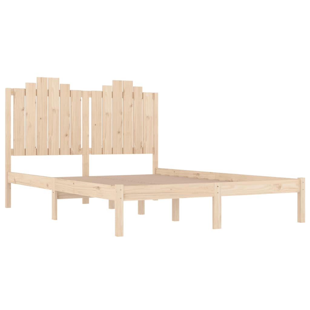 Cadre de lit sans matelas bois massif - XIOS