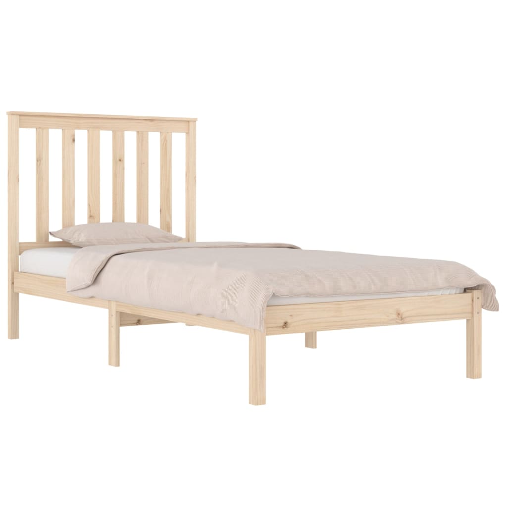 Cadre de lit sans matelas bois massif - XIOS
