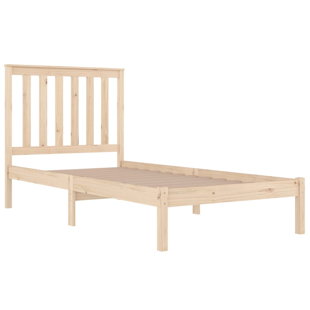 Cadre de lit sans matelas bois massif - XIOS