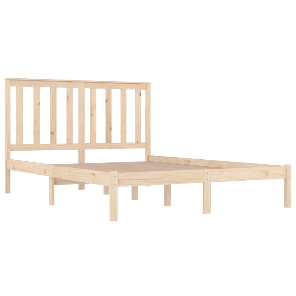 Cadre de lit sans matelas bois massif - XIOS
