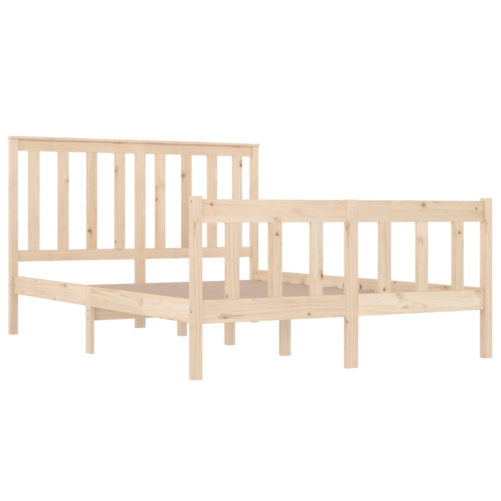 Cadre de lit sans matelas bois massif - XIOS