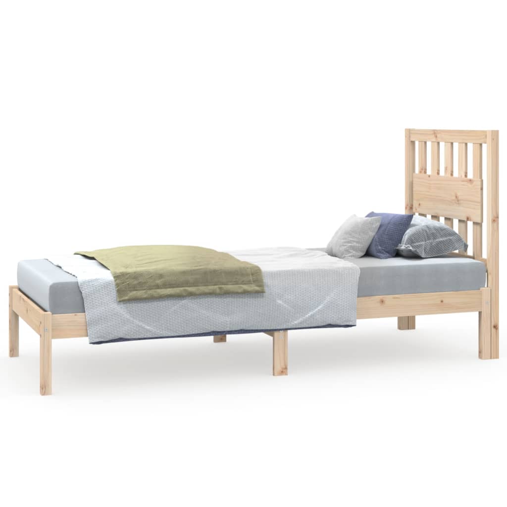 Cadre de lit sans matelas bois massif - XIOS