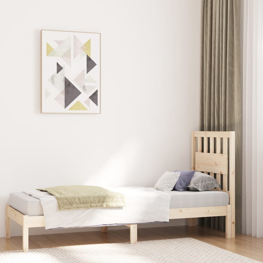 Cadre de lit sans matelas bois massif - XIOS