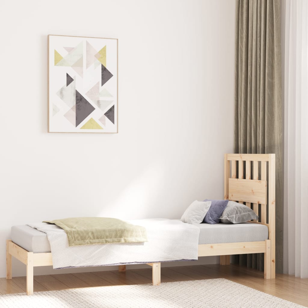 Cadre de lit sans matelas bois massif - XIOS
