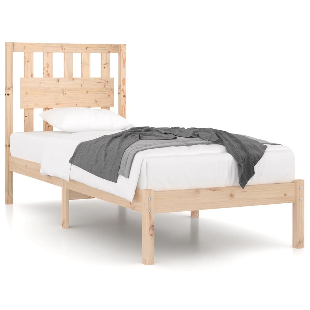 Cadre de lit sans matelas bois massif - XIOS