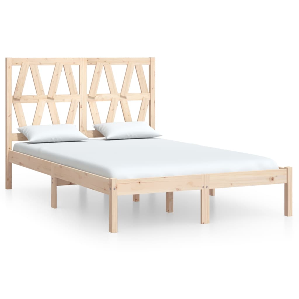 Cadre de lit sans matelas bois massif - XIOS