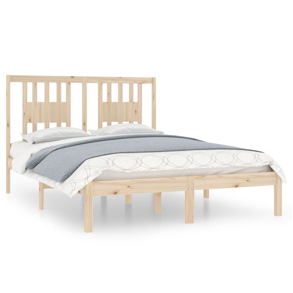 Cadre de lit sans matelas bois massif - XIOS