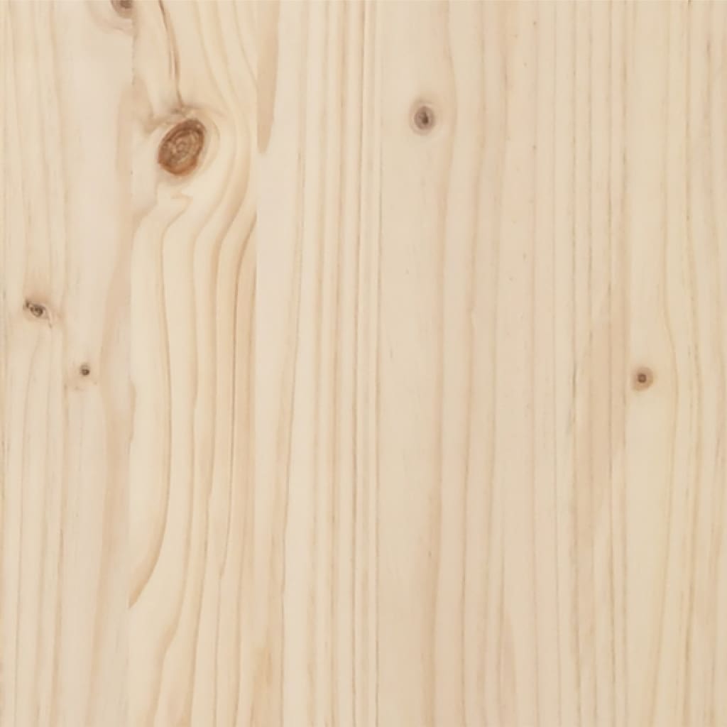 Cadre de lit sans matelas 200x200 cm bois massif de pin - XIOS