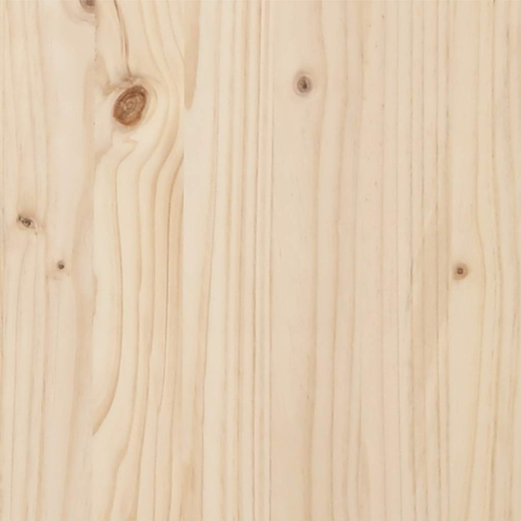 Cadre de lit sans matelas 120x190 cm bois massif - XIOS