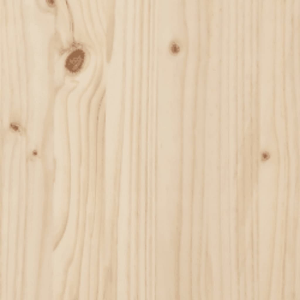 Cadre de lit sans matelas 200x200 cm bois massif - XIOS