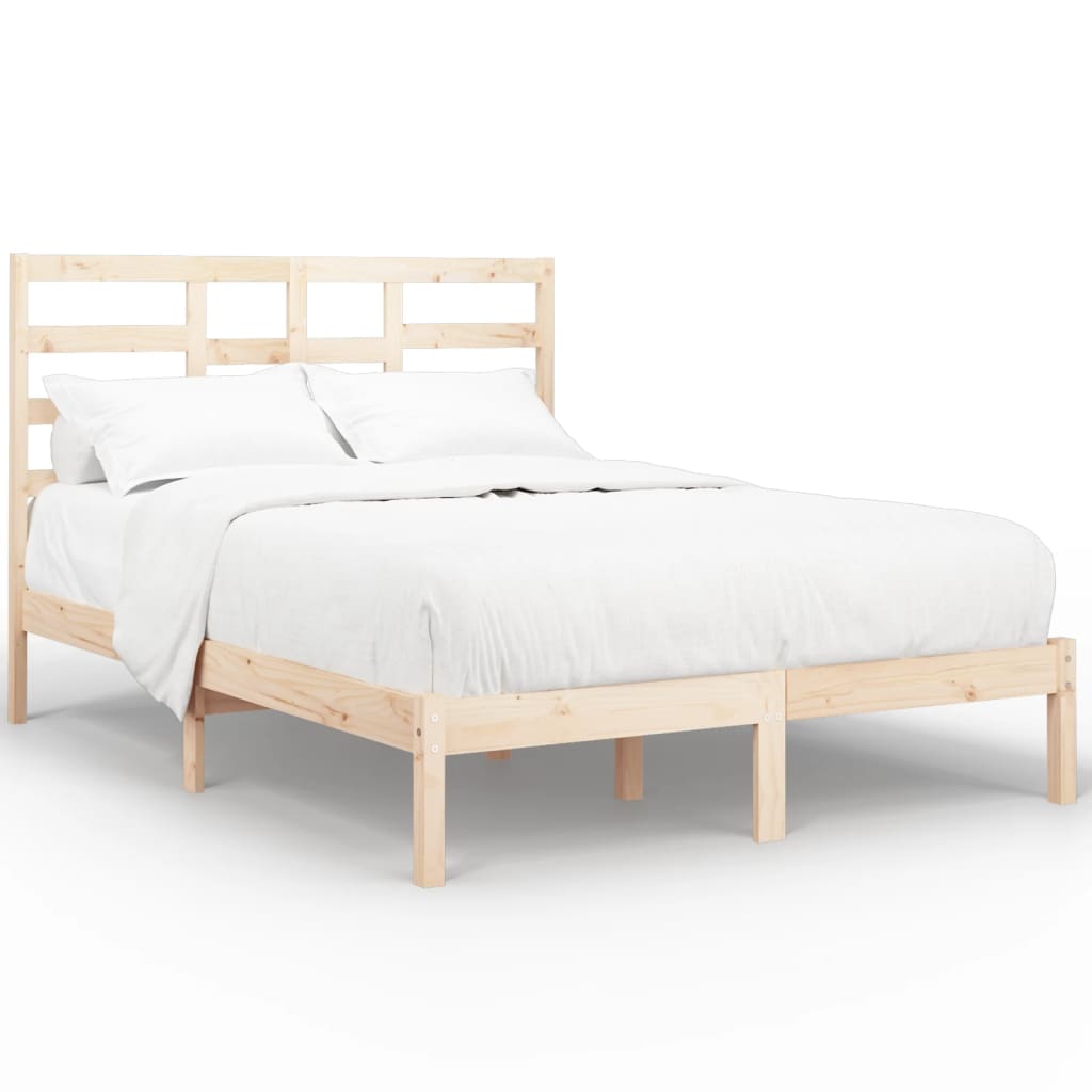 Cadre de lit sans matelas bois massif 120x200 cm - XIOS