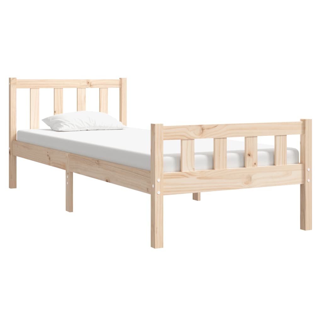 Cadre de lit sans matelas bois massif - XIOS
