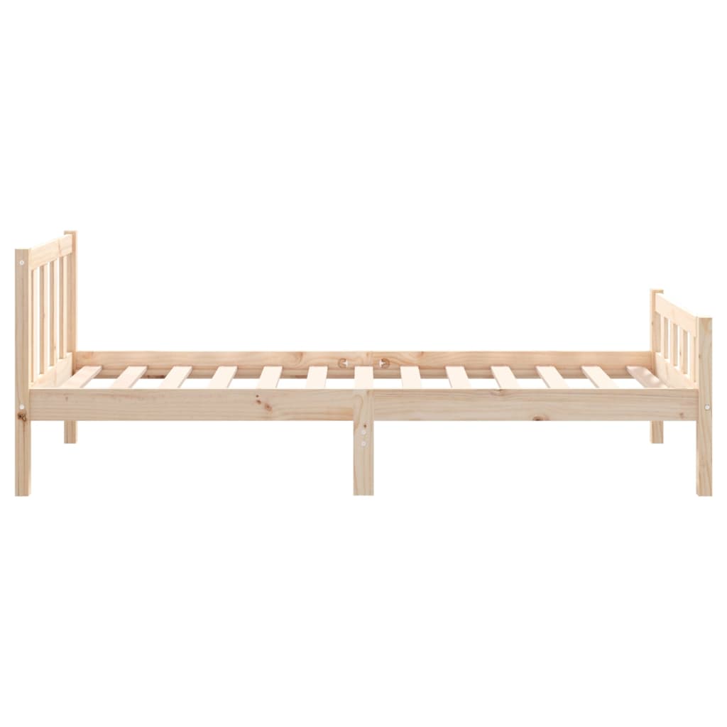 Cadre de lit sans matelas bois massif - XIOS