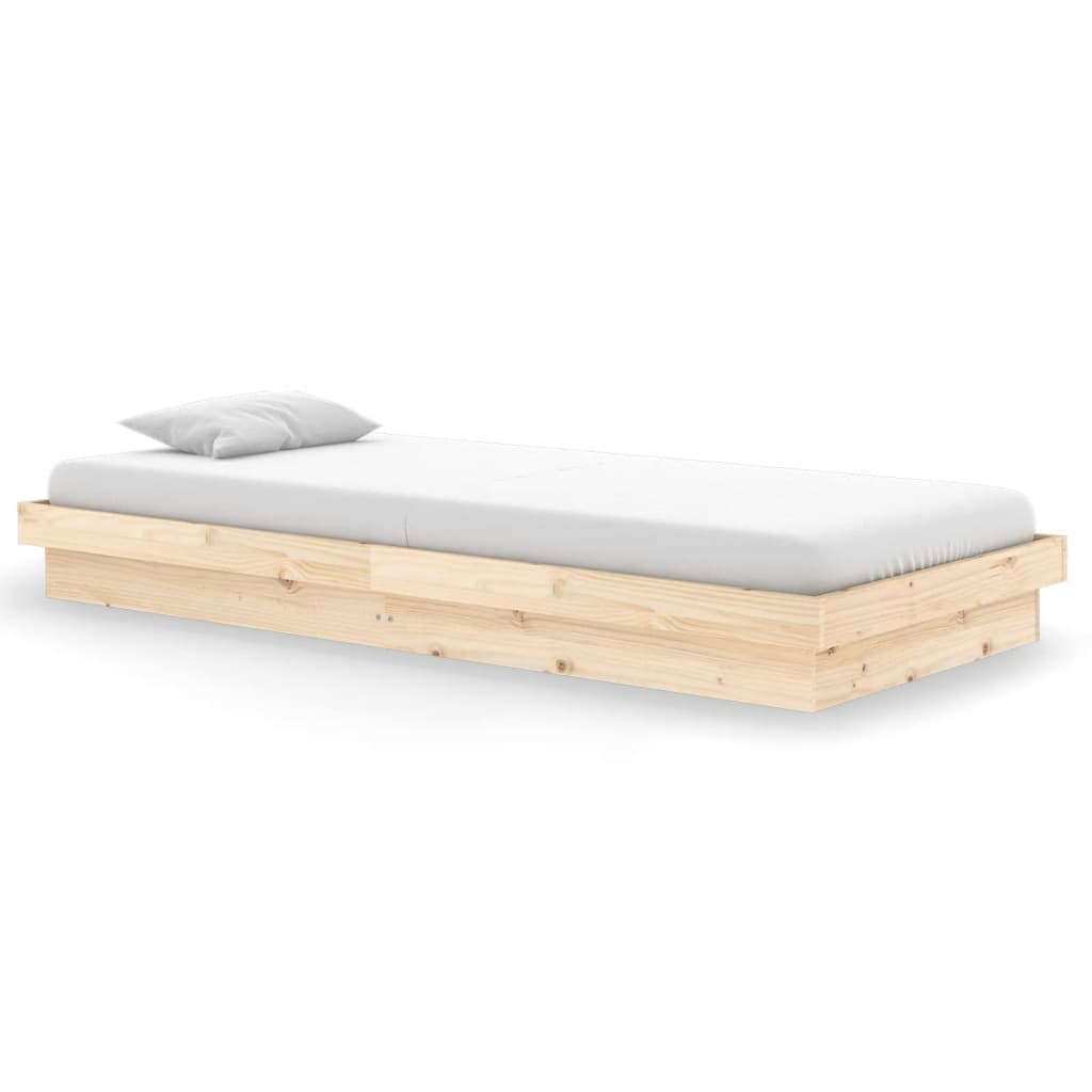 Cadre de lit Bois massif 90x200 cm - XIOS