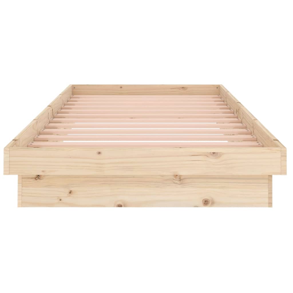 Cadre de lit Bois massif 90x200 cm - XIOS
