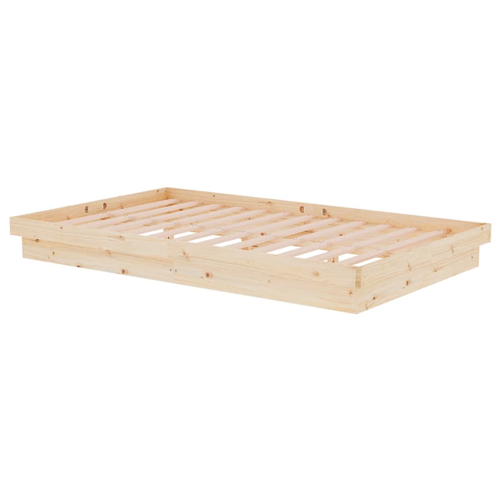 Cadre de lit Bois massif 120x200 cm - XIOS