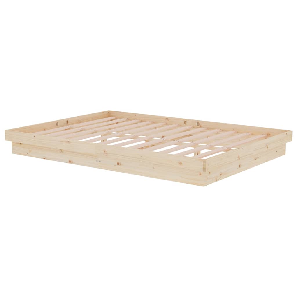 Cadre de lit Bois massif 140x200 cm - XIOS
