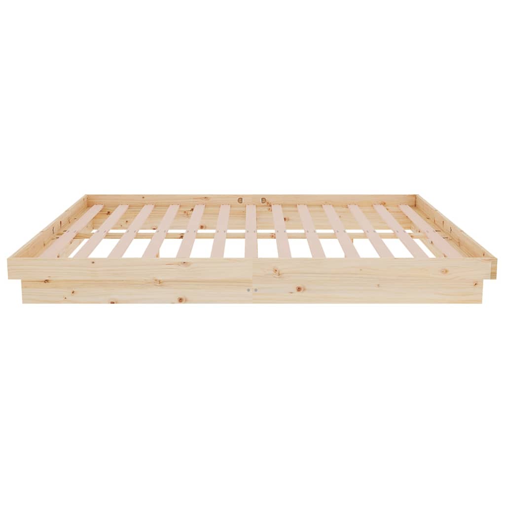 Cadre de lit Bois massif 140x200 cm - XIOS