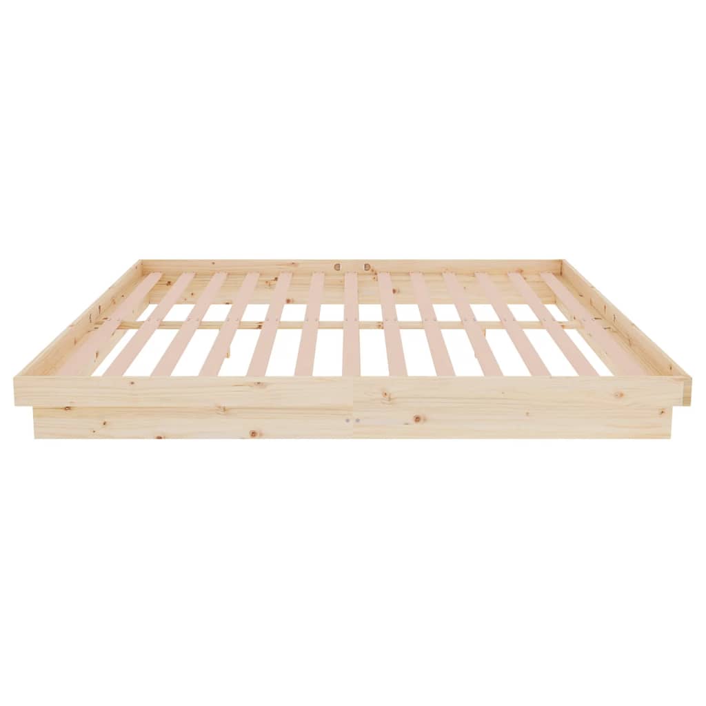 Cadre de lit sans matelas bois massif - XIOS