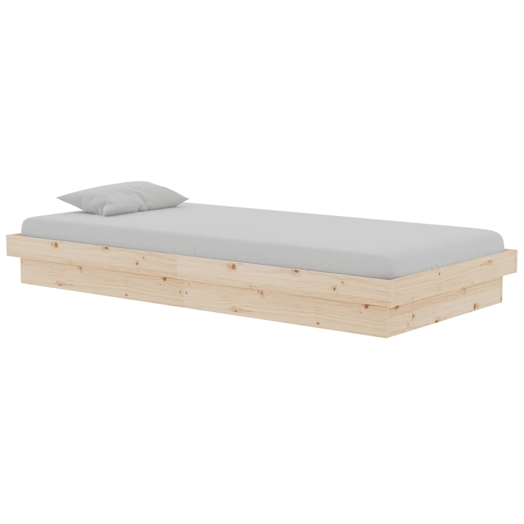 Cadre de lit sans matelas bois massif - XIOS