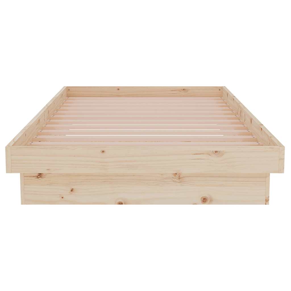 Cadre de lit sans matelas bois massif - XIOS