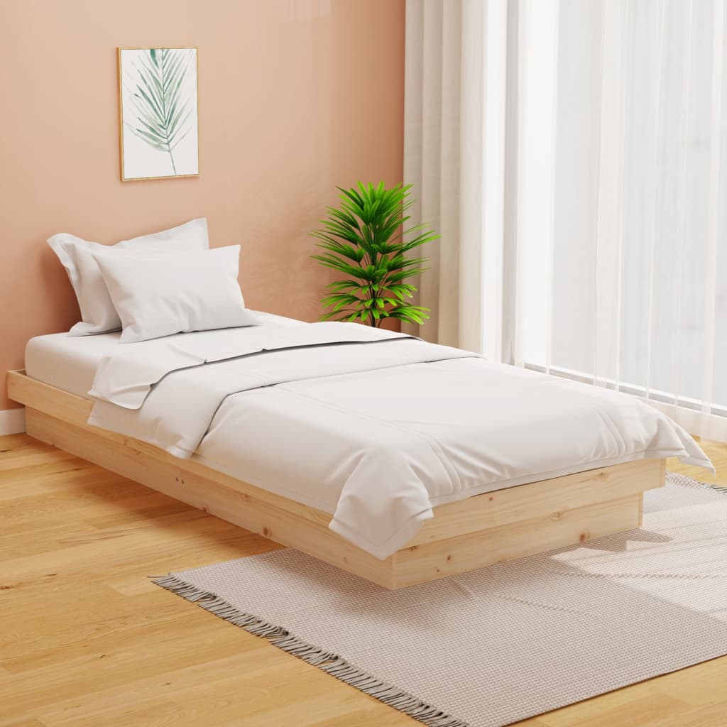 Cadre de lit sans matelas bois massif - XIOS