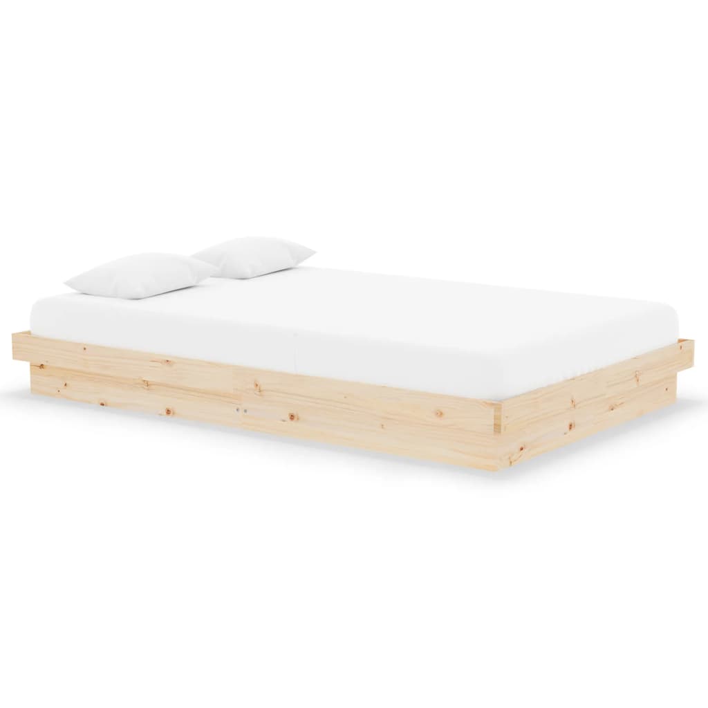 Cadre de lit sans matelas bois massif - XIOS