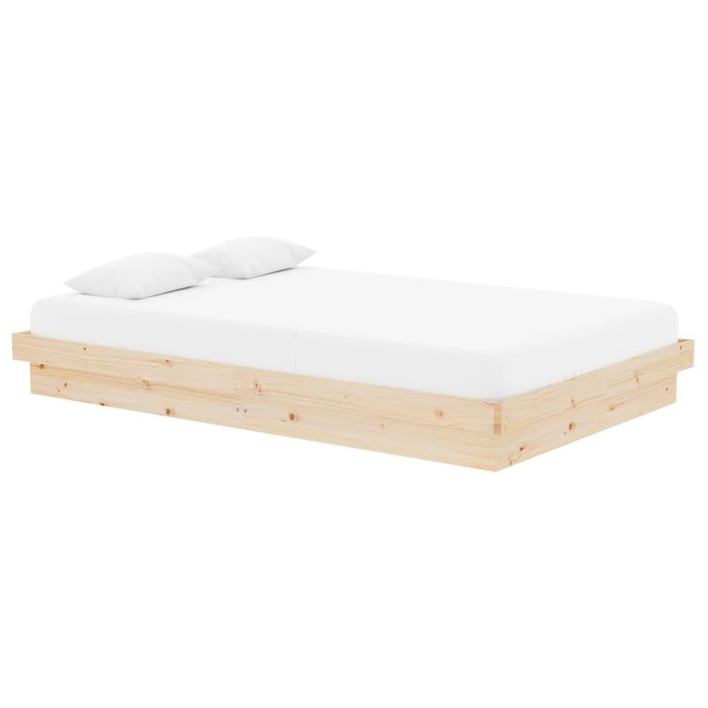 Cadre de lit sans matelas bois massif - XIOS