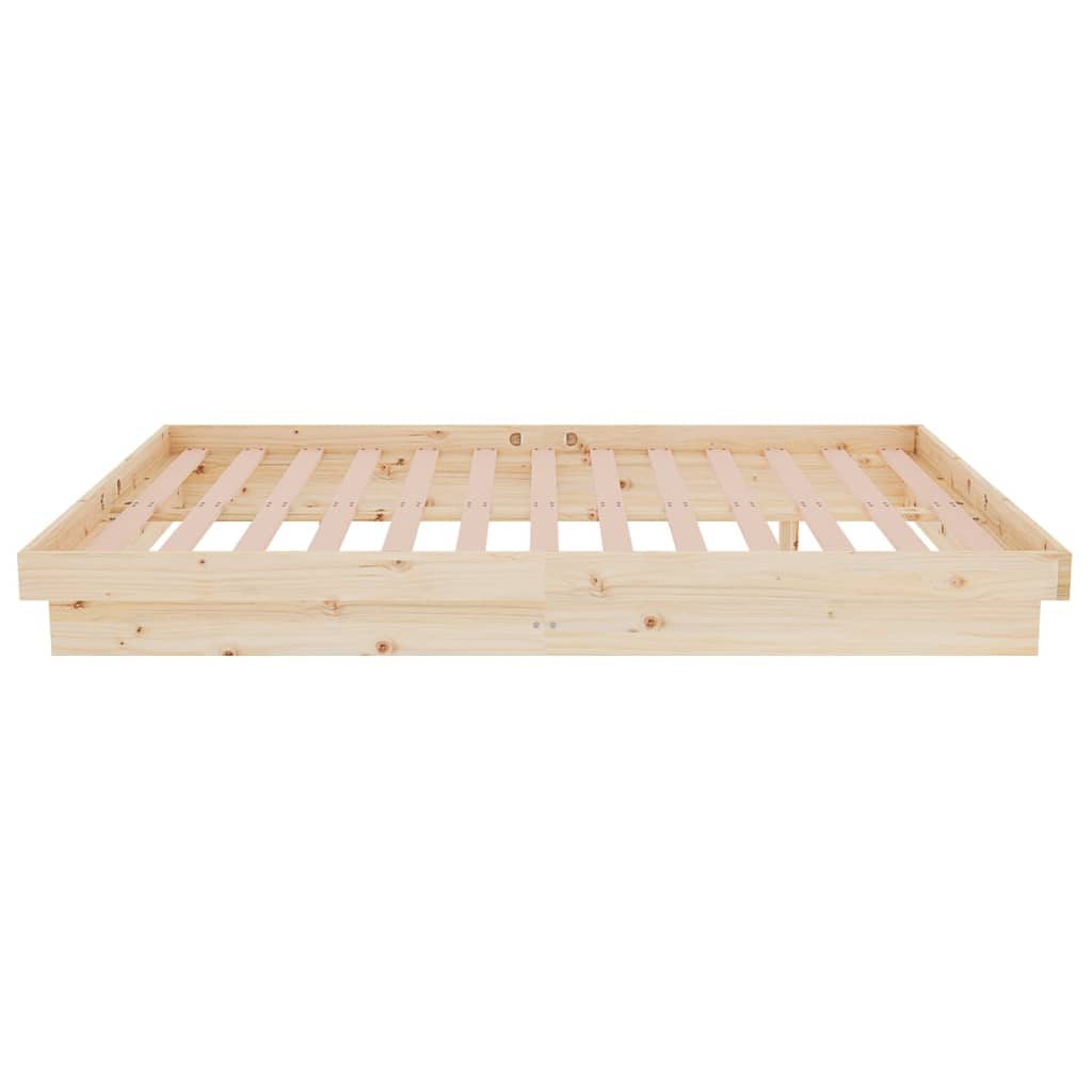Cadre de lit sans matelas bois massif - XIOS