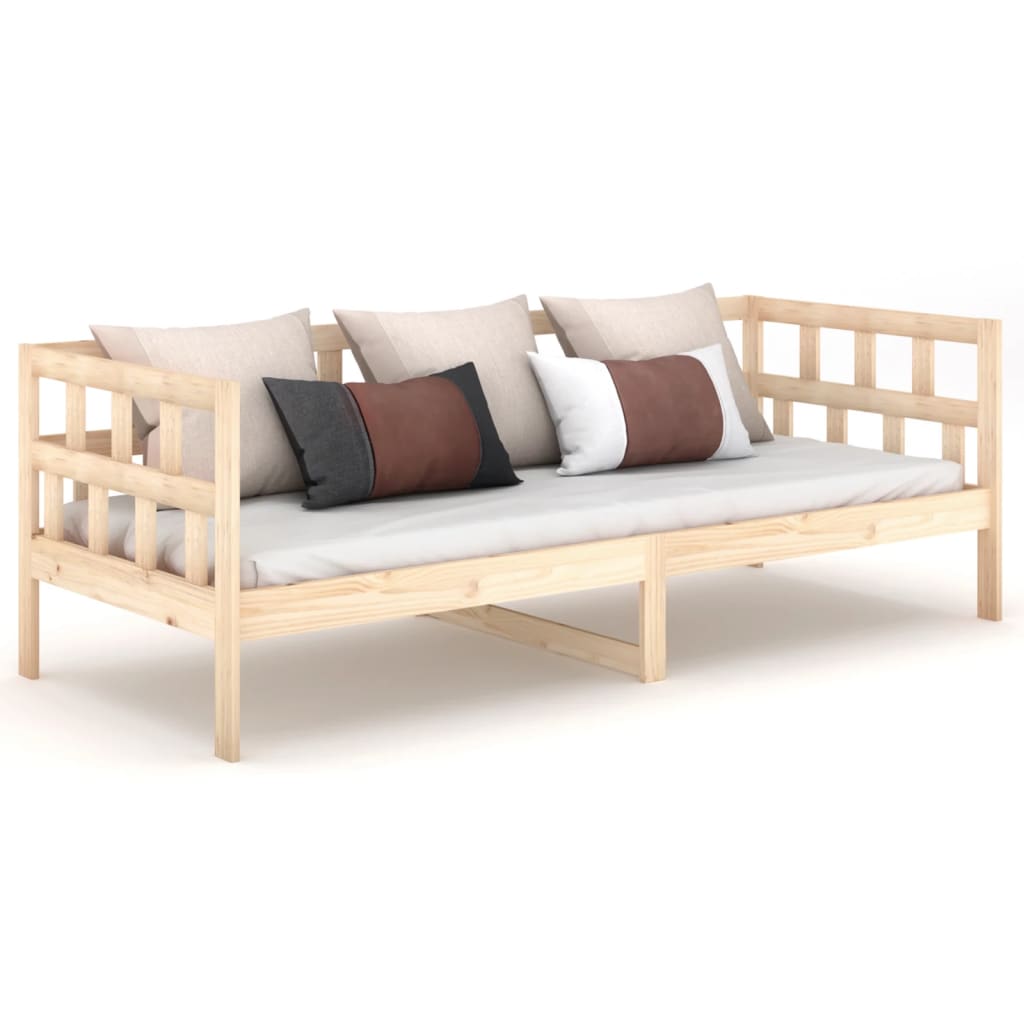 Lit de jour sans matelas bois de pin massif 90x190 cm - XIOS