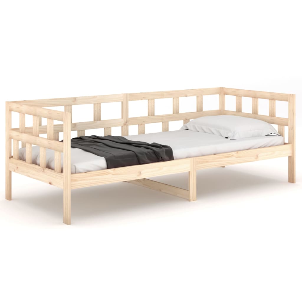Lit de jour sans matelas bois de pin massif 90x190 cm - XIOS