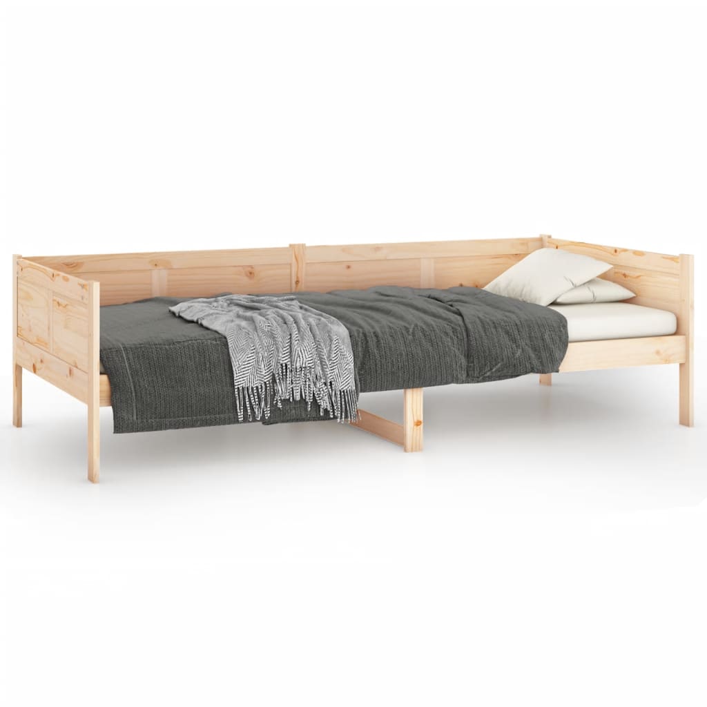Lit de jour sans matelas bois de pin massif 80x200 cm - XIOS
