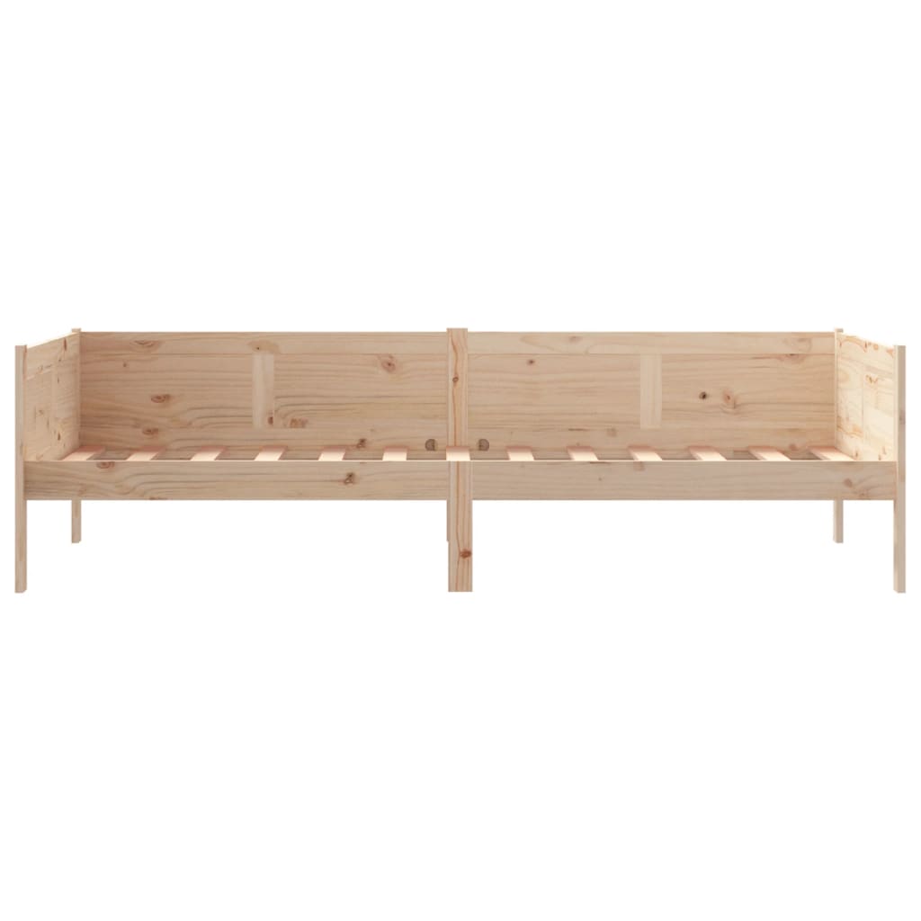 Lit de jour sans matelas bois de pin massif 80x200 cm - XIOS