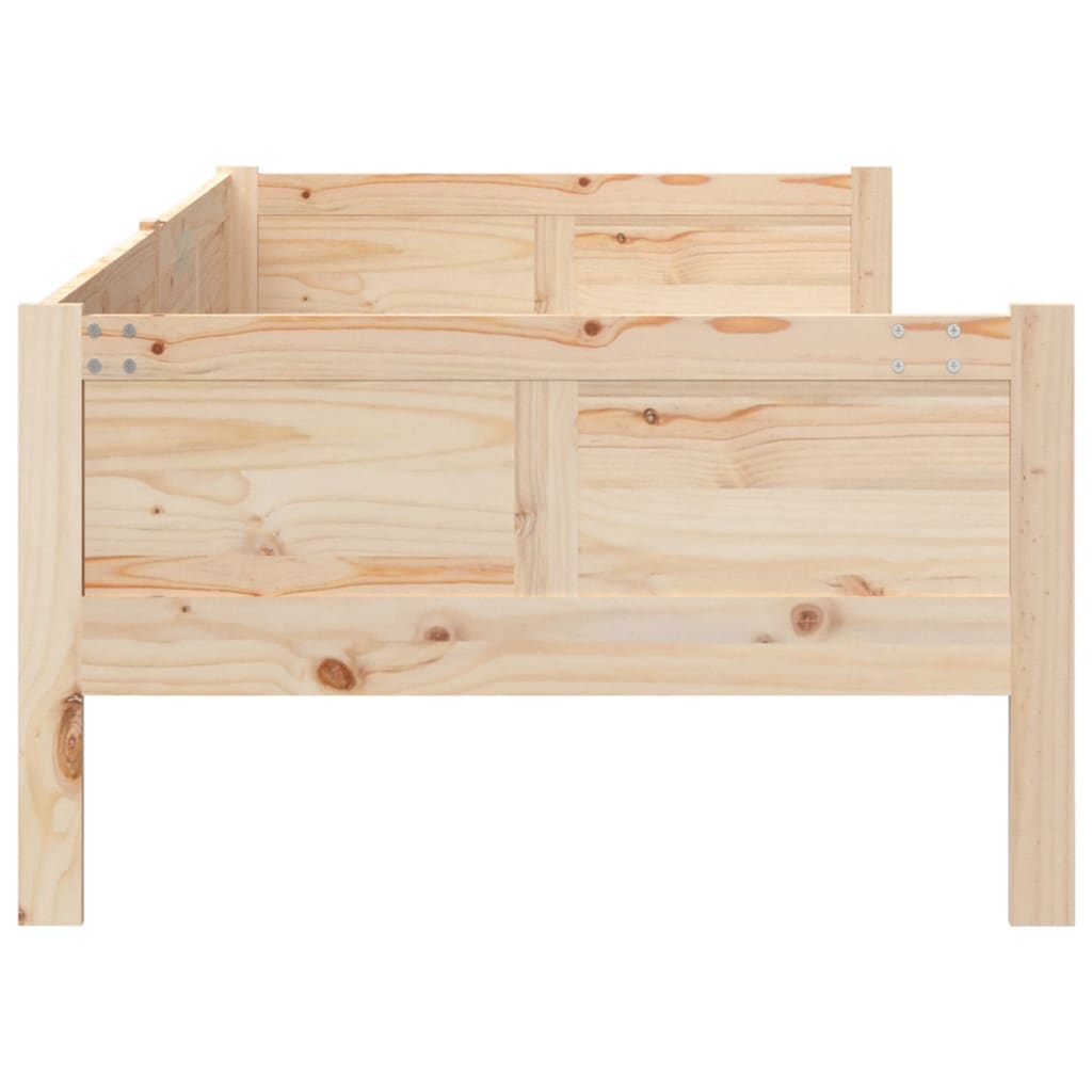 Lit de jour sans matelas bois de pin massif 80x200 cm - XIOS