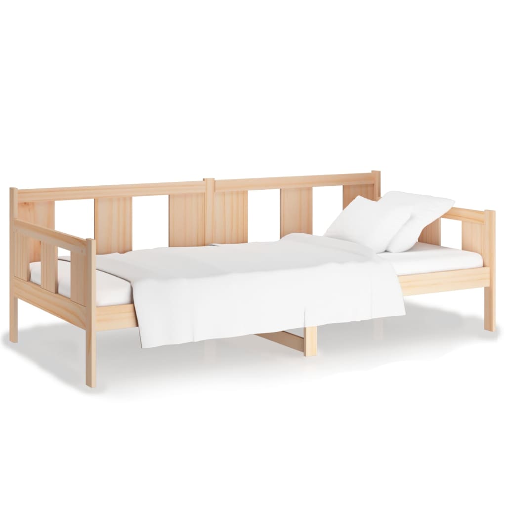 Lit de jour sans matelas bois de pin massif 80x200 cm - XIOS