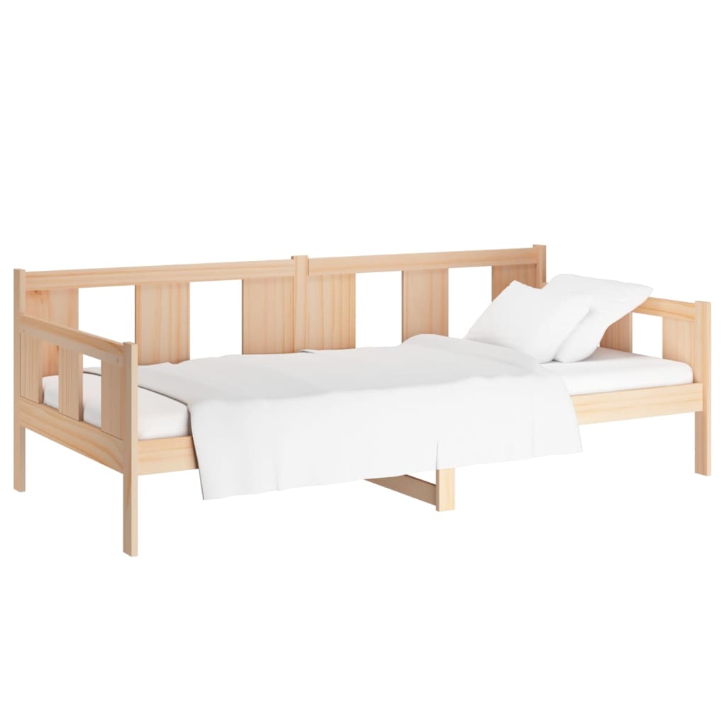 Lit de jour sans matelas bois de pin massif 80x200 cm - XIOS