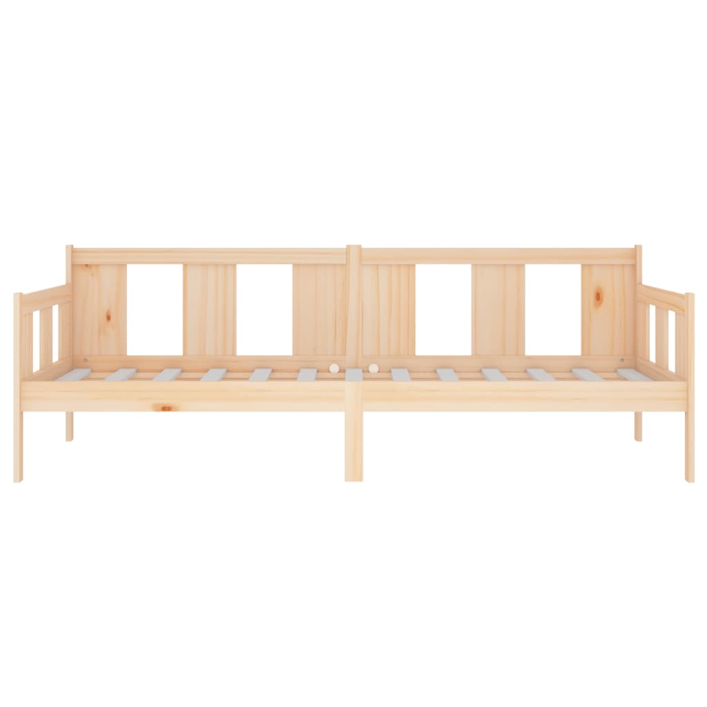 Lit de jour sans matelas bois de pin massif 80x200 cm - XIOS