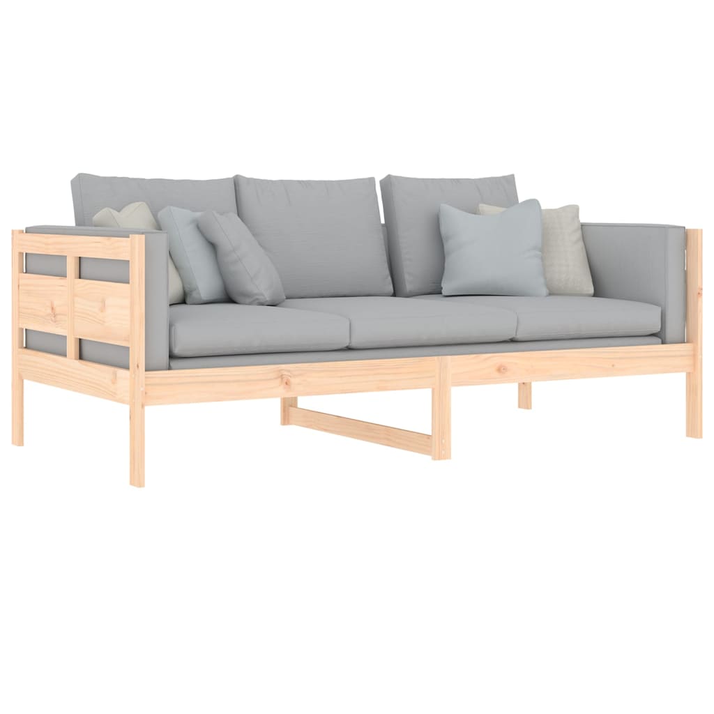 Lit de jour sans matelas bois de pin massif 90x190 cm - XIOS