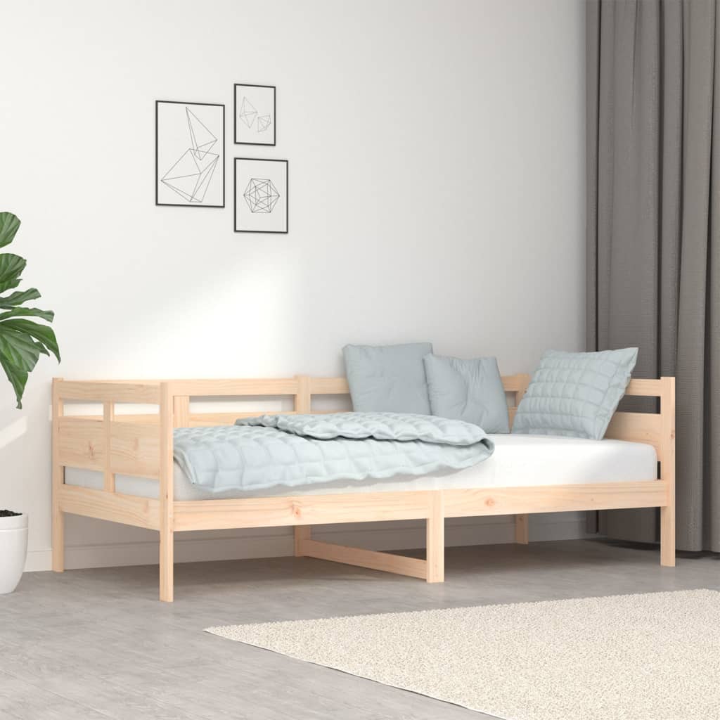 Lit de jour sans matelas bois de pin massif 90x190 cm - XIOS