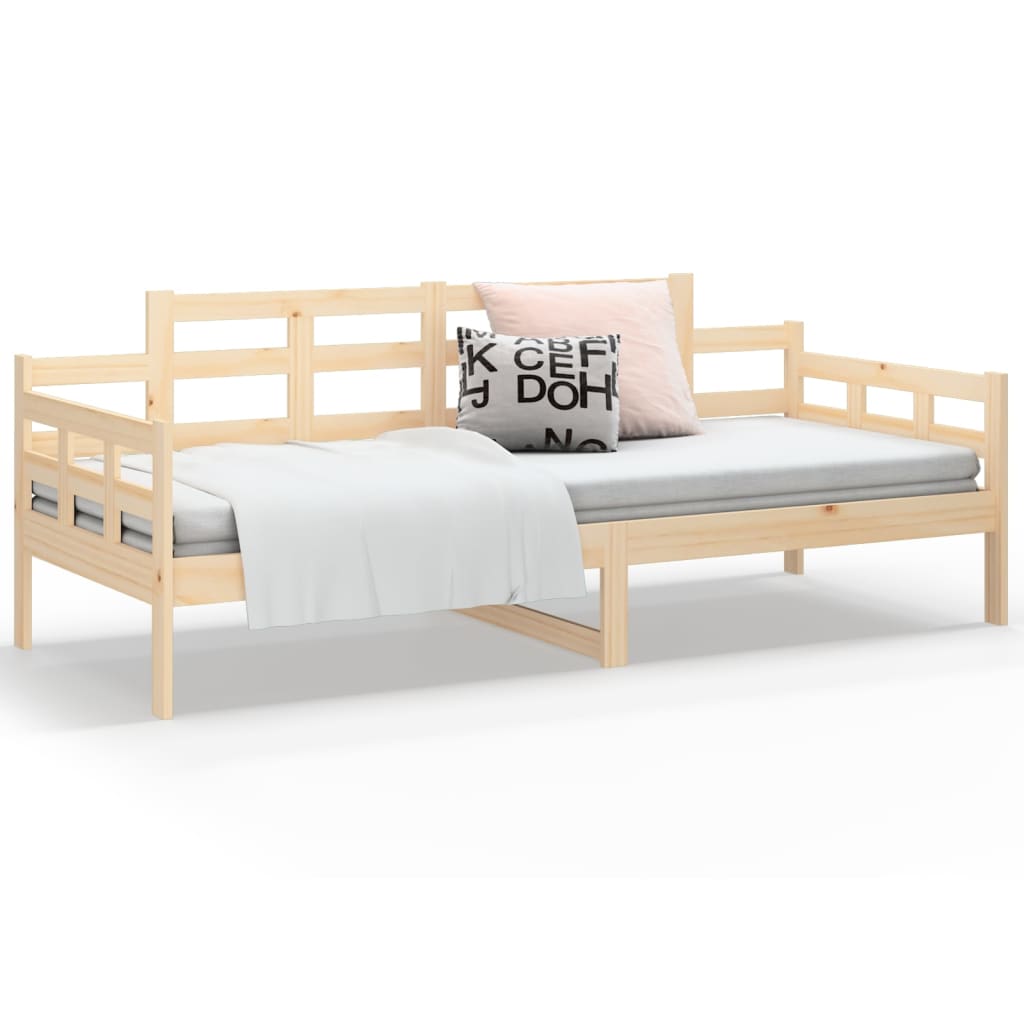 Lit de jour sans matelas bois de pin massif 90x200 cm - XIOS