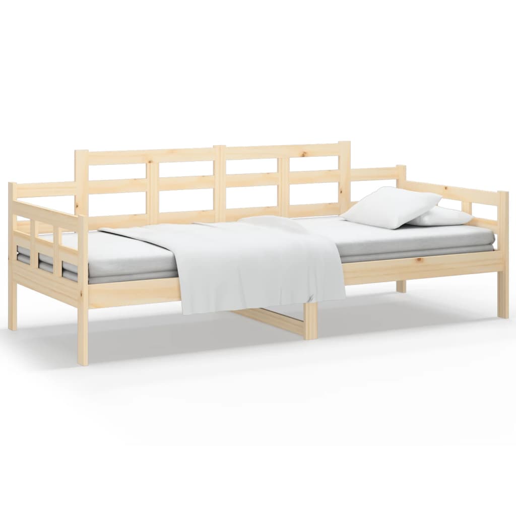 Lit de jour sans matelas bois de pin massif 80x200 cm - XIOS