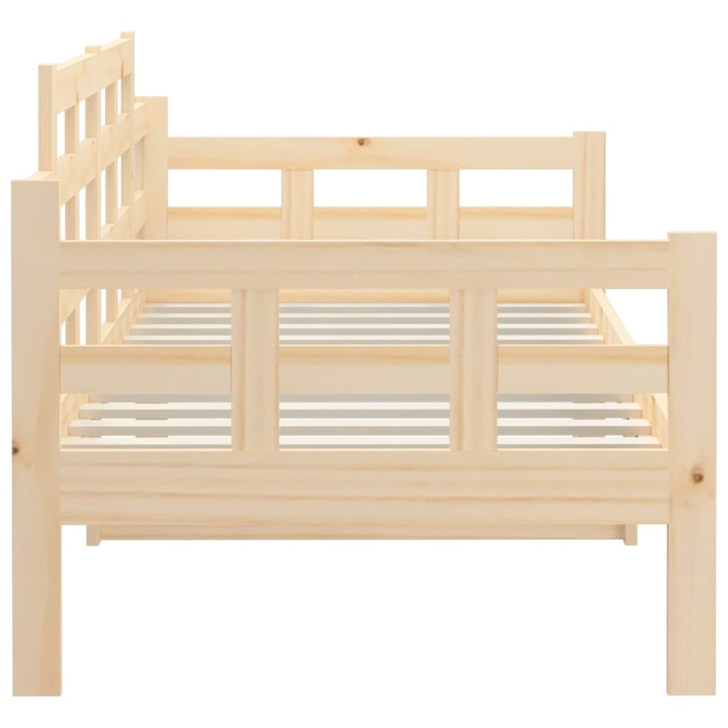 Lit de jour sans matelas bois de pin massif 90x190 cm - XIOS