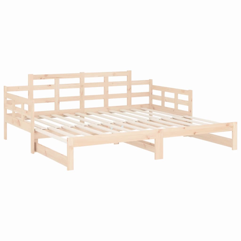 Lit coulissant sans matelas bois de pin solide - XIOS
