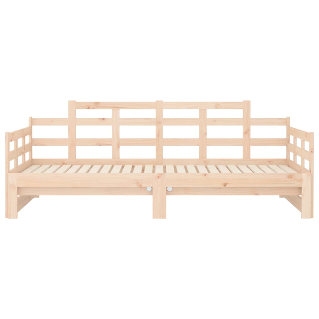 Lit coulissant sans matelas bois de pin solide - XIOS