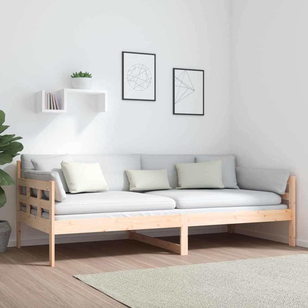 Lit de jour sans matelas bois de pin massif 90x200 cm - XIOS